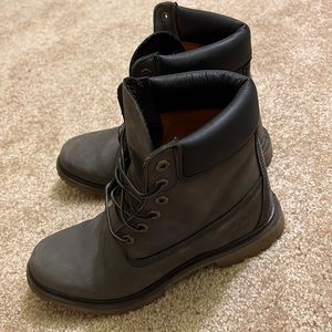 Timberland Premium 6‑Inch Waterproof Boot - Grey Nubuck